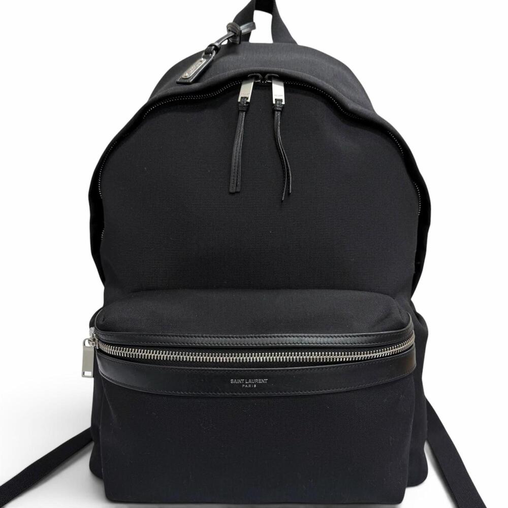 Yves Saint Laurent SAINT LAURENT PARIS 534967 City Saint Laurent Canvas Leath...